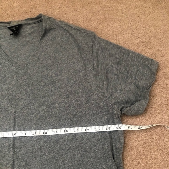 2/$15 Grey Vneck T-shirt - Picture 4 of 4